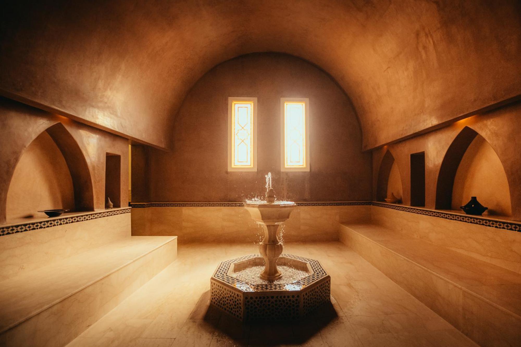 提奇达高尔夫宫酒店-罗莱夏朵 阿加迪尔 外观 照片 The hammam at the Royal Bath