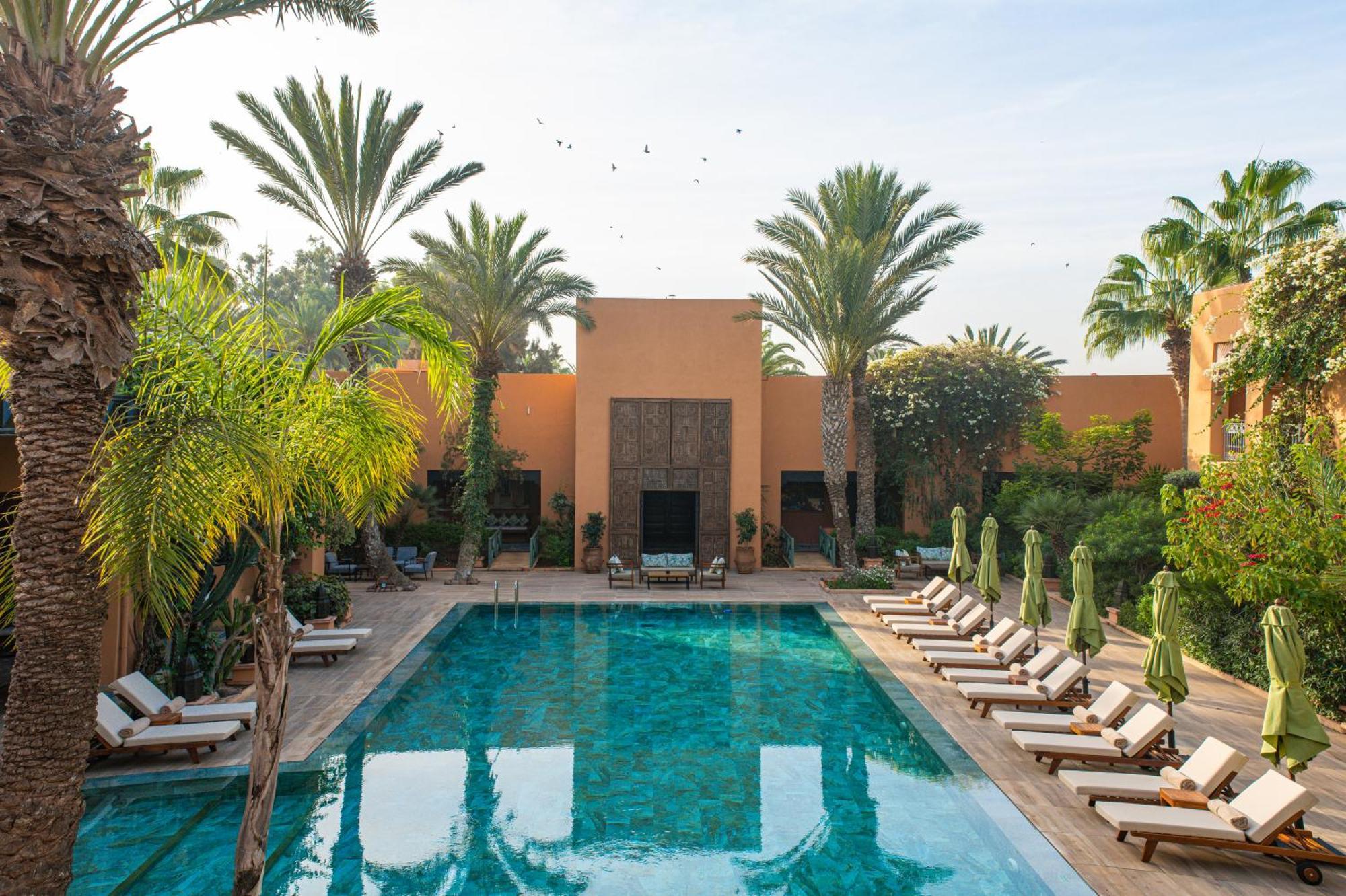 提奇达高尔夫宫酒店-罗莱夏朵 阿加迪尔 外观 照片 The swimming pool at the Ouarzazate hotel
