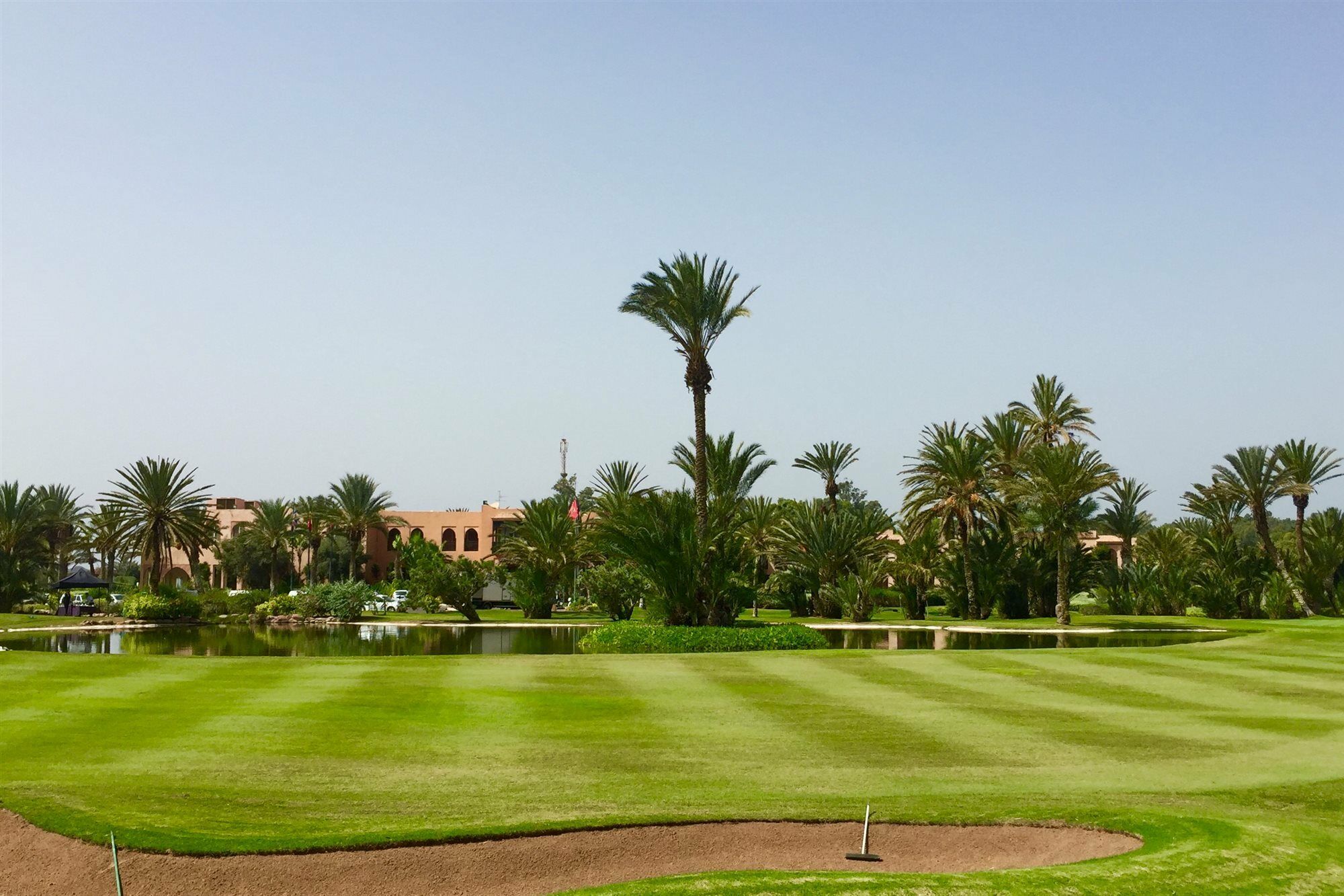 提奇达高尔夫宫酒店-罗莱夏朵 阿加迪尔 外观 照片 Golf course in Marrakech