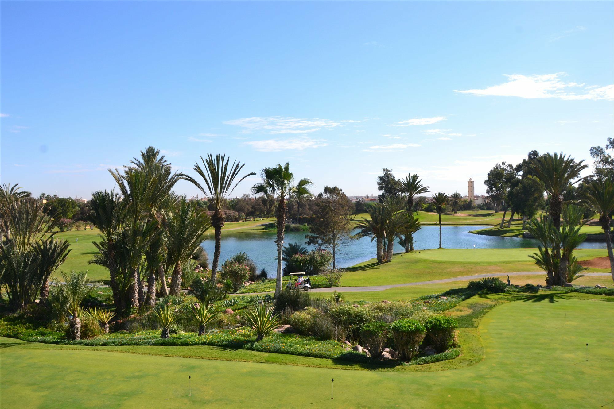 提奇达高尔夫宫酒店-罗莱夏朵 阿加迪尔 外观 照片 Golf course in Marrakech
